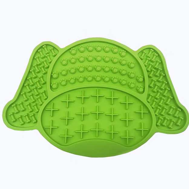 Non-Slip Silicone Dog Lick Pad Pet Food Feeder Bowl Puppy Cat Lick Mat Healthy