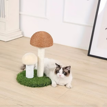 Mushroom Interactive scratching posts.