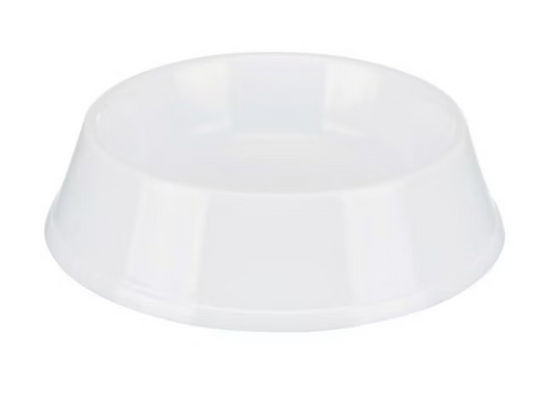 White Cat Food Bowl - GCCF Compliant