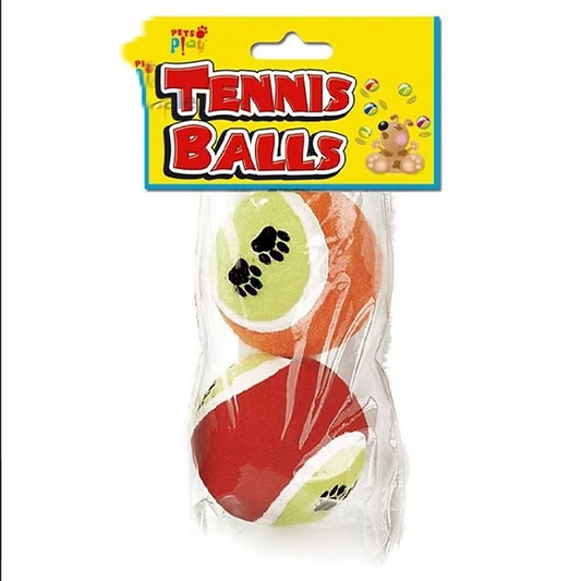 2 Pet Tennis Balls