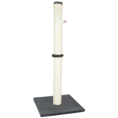 Interactive grey scratching post