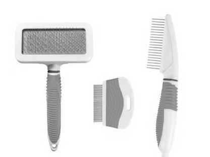 3 piece pet grooming kit