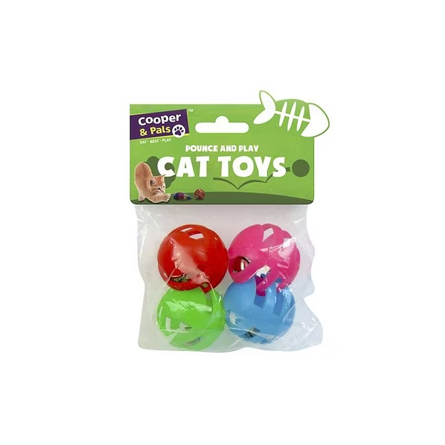 Bounce and play cat balls